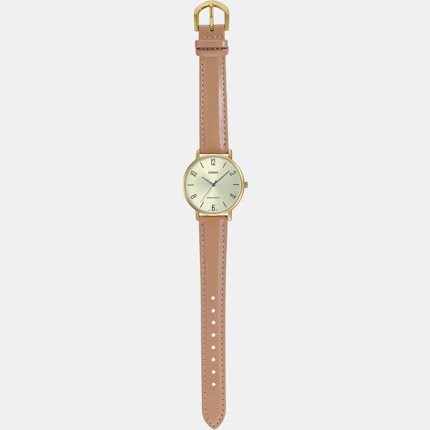 Enticer Women Quartz White Dial Analog Leather Watch A1958