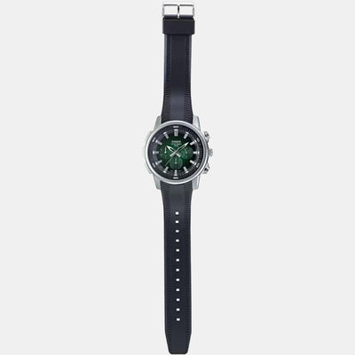 Enticer Men Quartz Green Dial Chronograph Stainless Steel Watch A1966