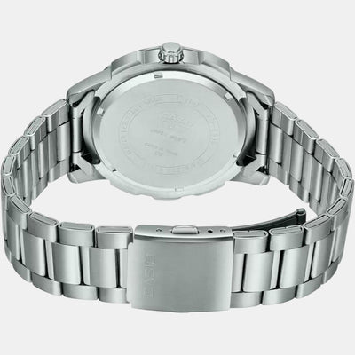 Enticer Men Quartz Black Dial Analog Stainless Steel Watch A1967