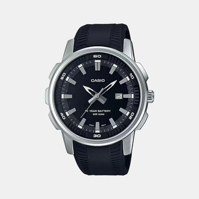 Enticer Men Quartz Black Dial Chronograph Stainless Steel Watch A1968