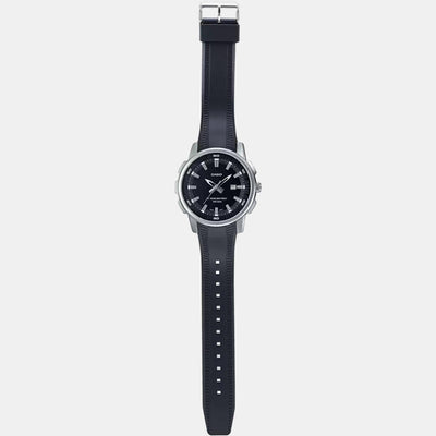 Enticer Men Quartz Black Dial Chronograph Stainless Steel Watch A1968