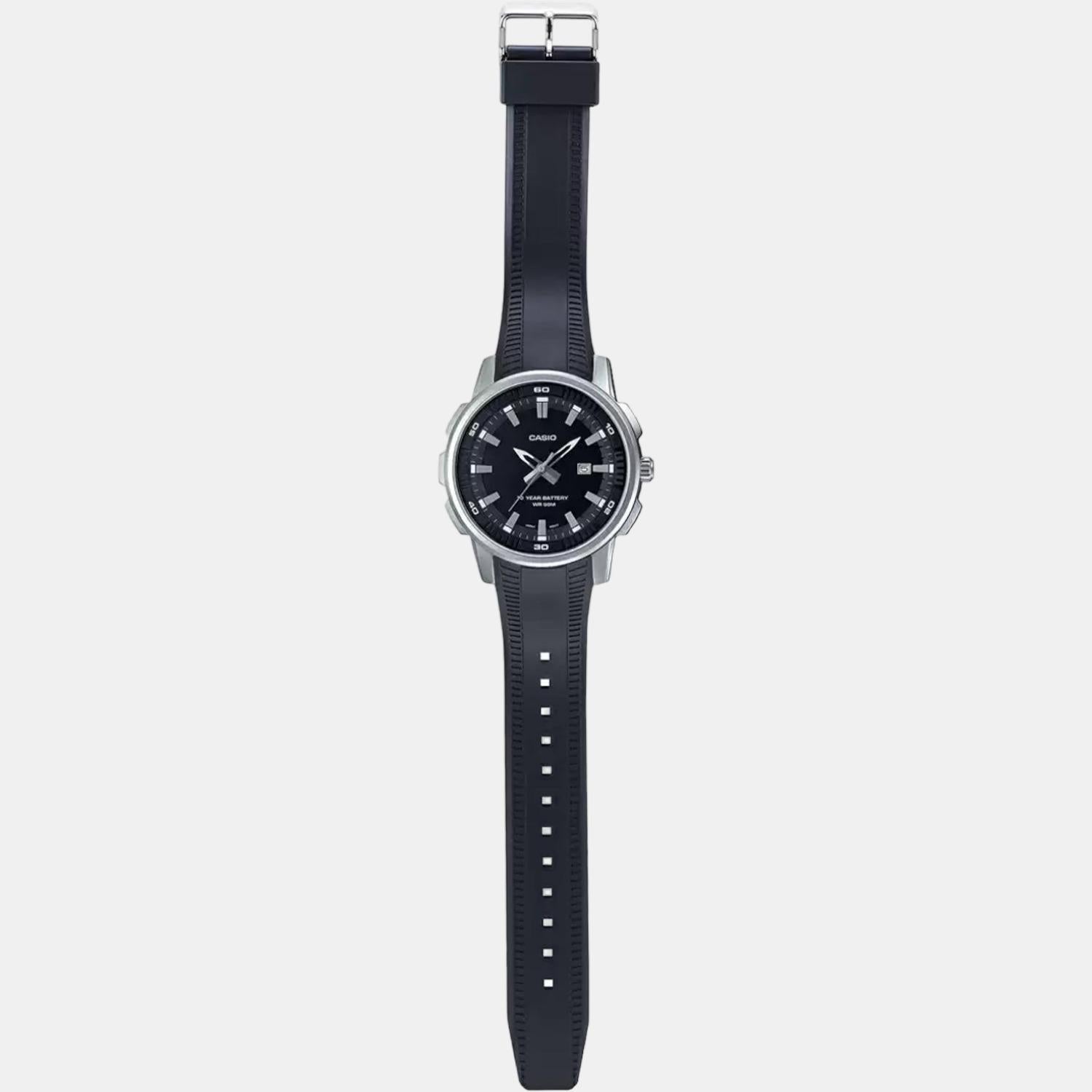 Enticer Men Quartz Black Dial Chronograph Stainless Steel Watch A1968
