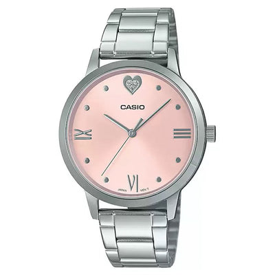 Casio Enticer Pink Dial Women 40mm