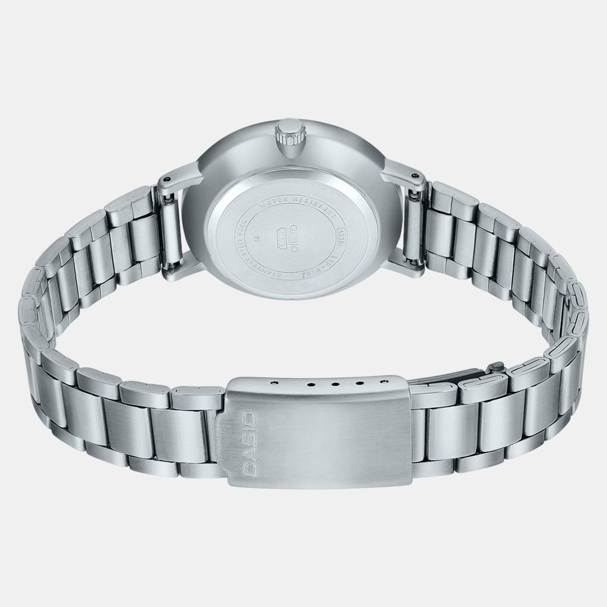 Enticer Women Quartz Black Dial Analog Stainless Steel Watch A1997