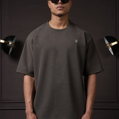 Waffle T Shirt - Tate Olive