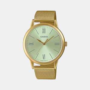 Enticer Men Quartz White Dial Analog Stainless Steel Watch A2007
