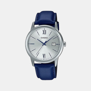 Enticer Men Quartz Silver Dial Analog Stainless Steel Watch A2025