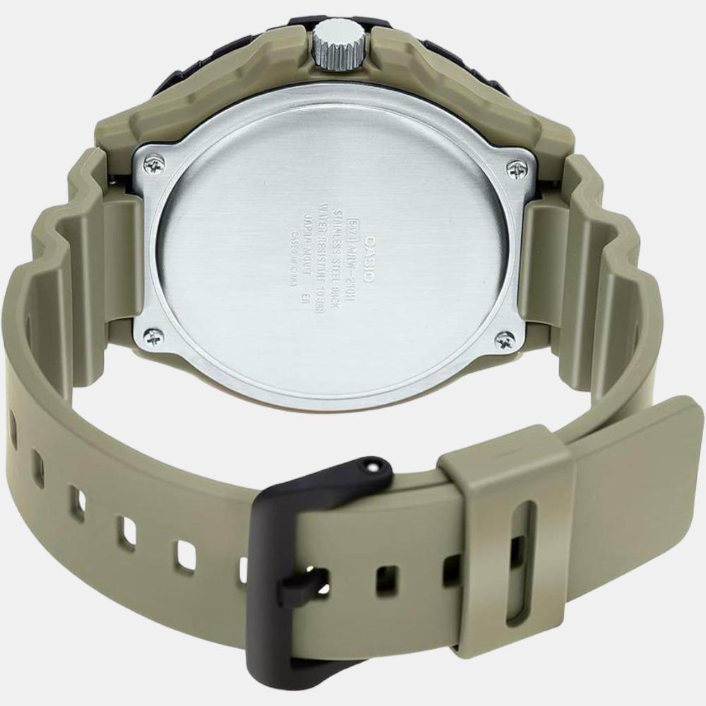 Enticer Men Quartz Black Dial Analog Silicone Watch A2041