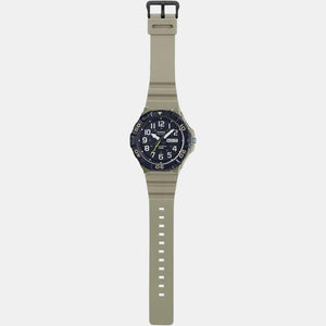 Enticer Men Quartz Black Dial Analog Silicone Watch A2041
