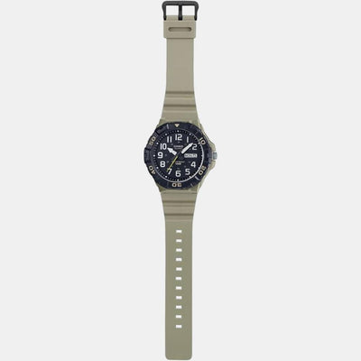 Enticer Men Quartz Black Dial Analog Silicone Watch A2041