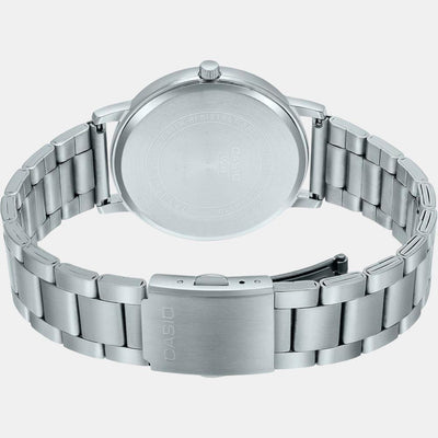 Enticer Men Quartz Black Dial Analog Stainless Steel Watch A2051