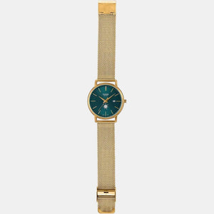 Enticer Men Quartz Blue Dial Analog Stainless Steel Watch A2056