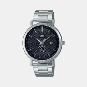 Enticer Men Quartz Silver Dial Analog Stainless Steel Watch A2060