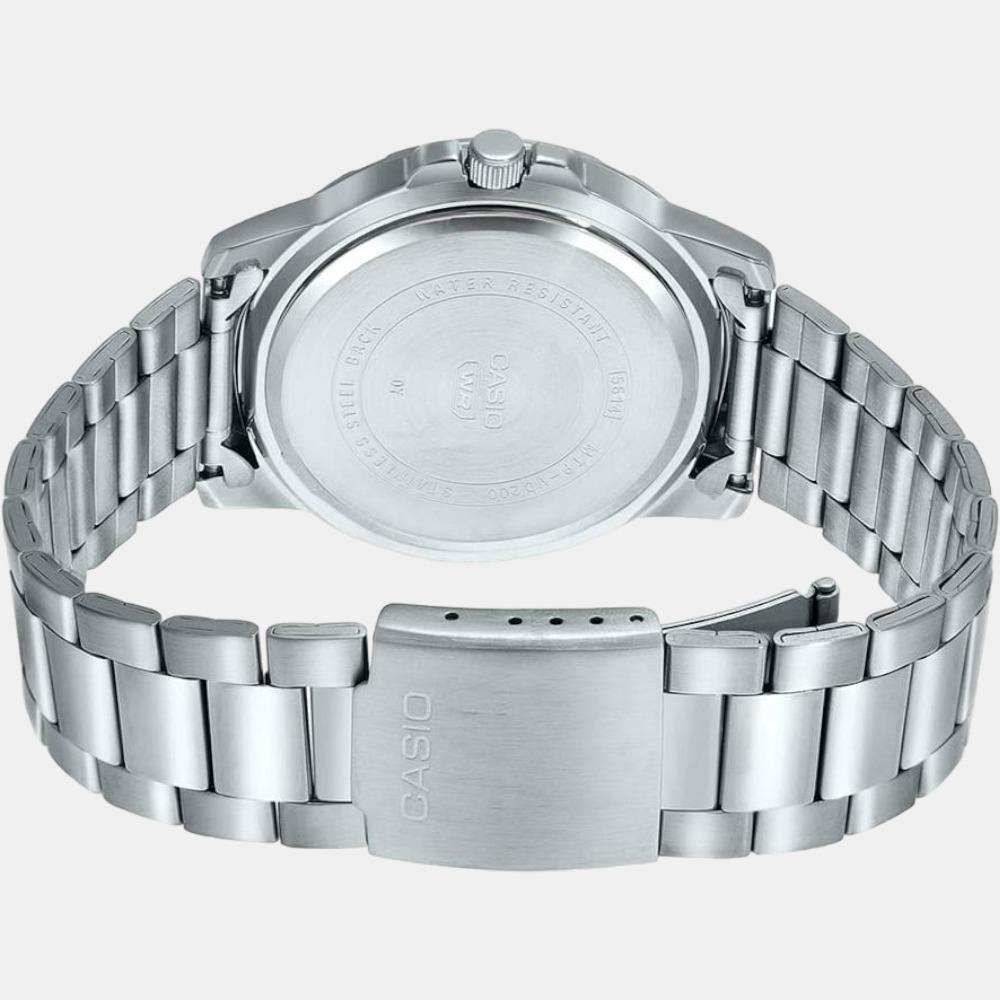 Enticer Men Quartz Black Dial Chronograph Stainless Steel Watch A2067