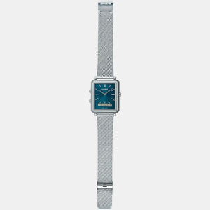 Enticer Men Quartz Blue Dial Analog Stainless Steel Watch A2087