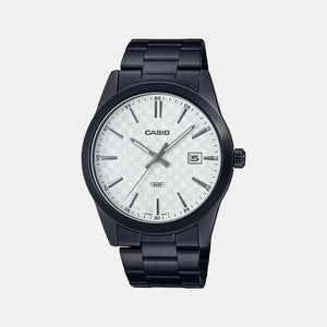 Enticer Men Quartz White Dial Analog Stainless Steel Watch A2091
