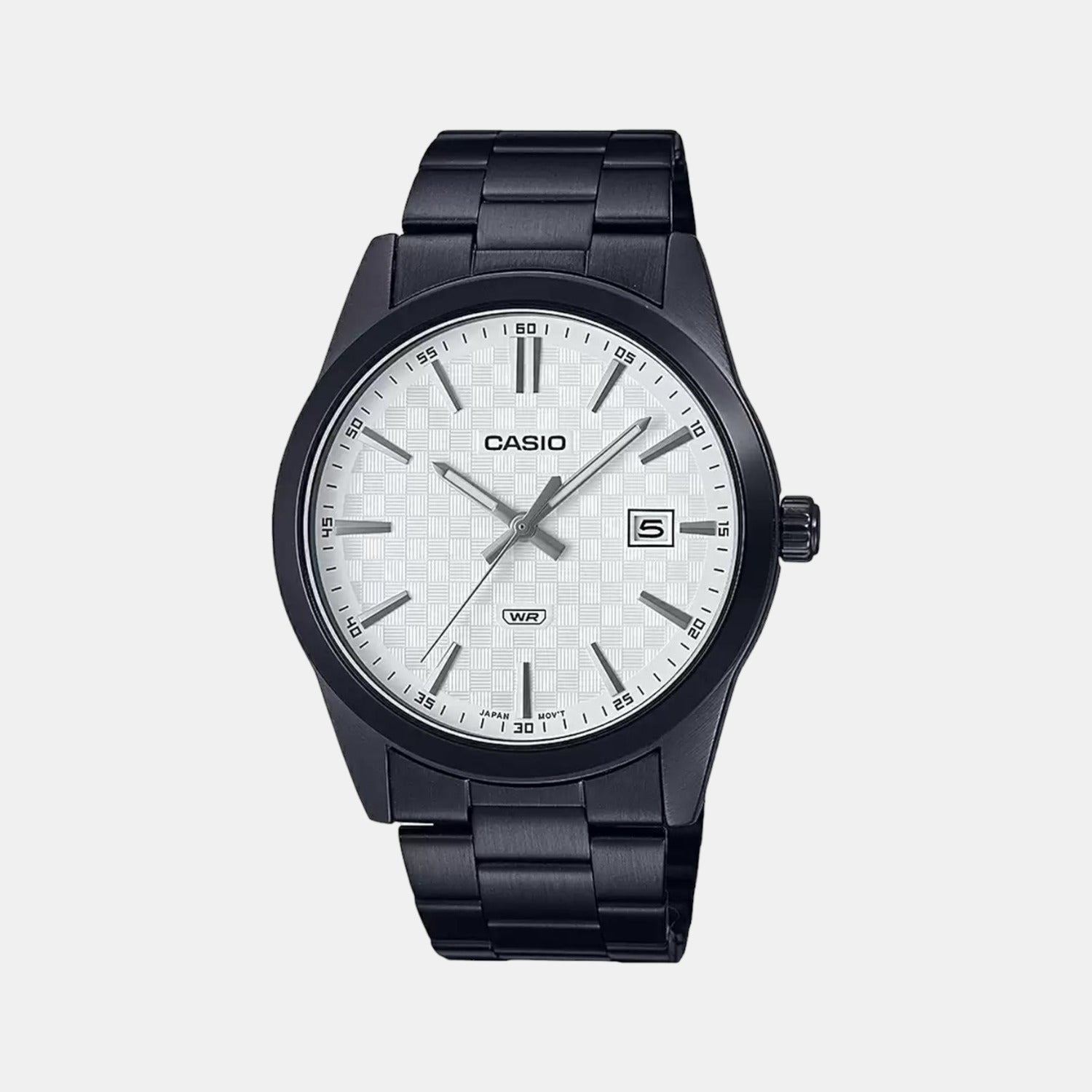 Enticer Men Quartz White Dial Analog Stainless Steel Watch A2091