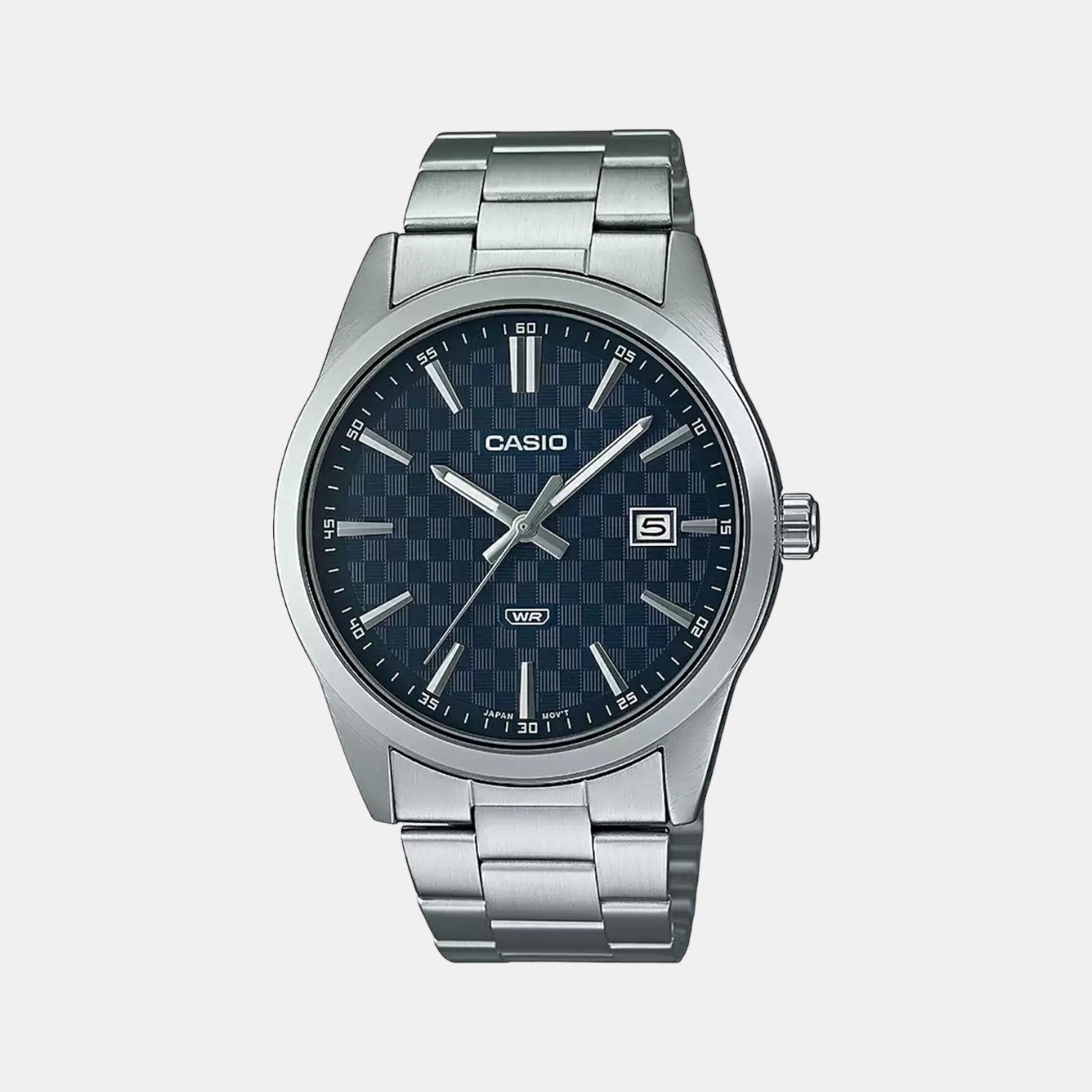 Enticer Men Quartz Black Dial Analog Stainless Steel Watch A2093
