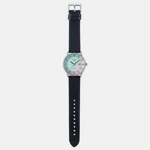 Enticer Men Quartz Light Blue Dial Analog Leather Watch A2113