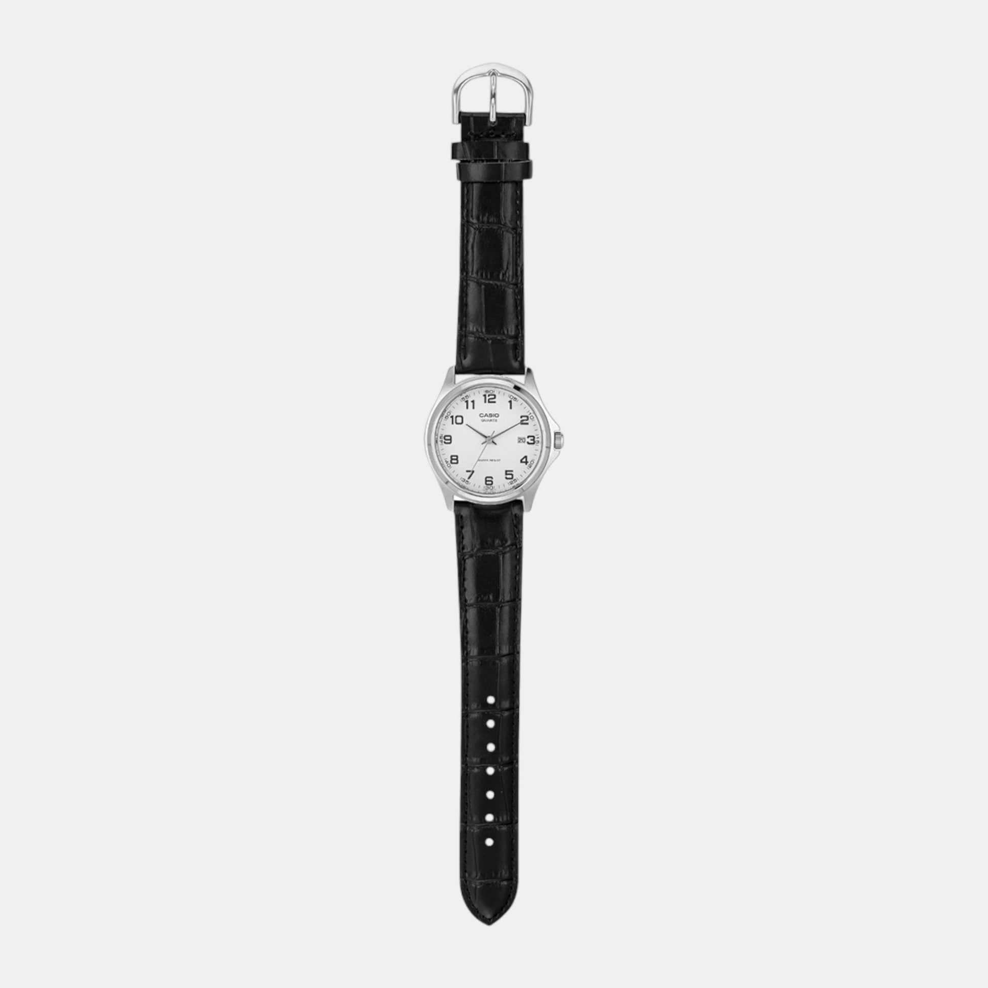 Enticer Men Quartz White Dial Analog Leather Watch A212