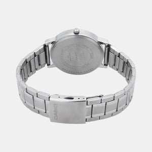 Enticer Men Quartz Black Dial Analog Stainless Steel Watch A2152
