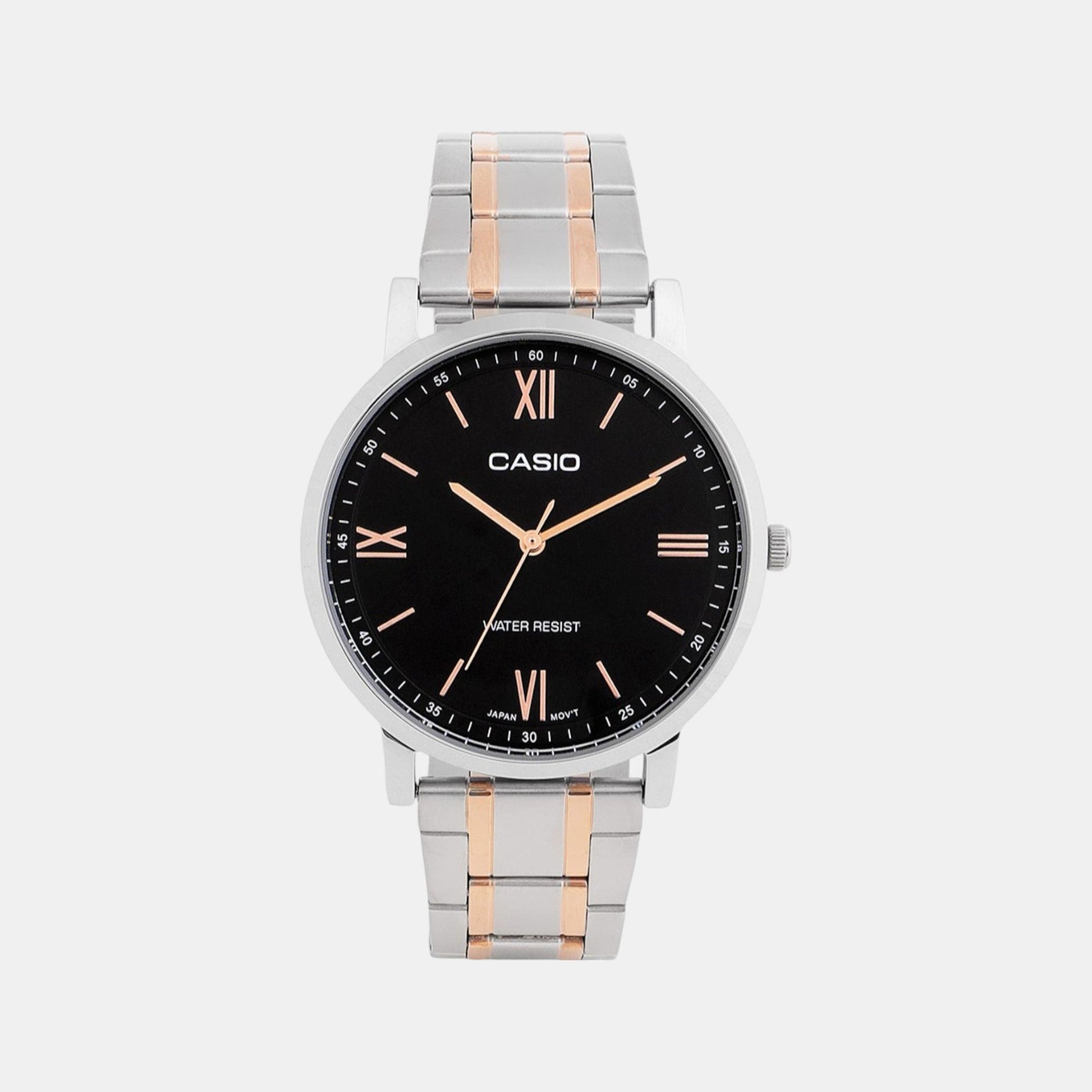 Enticer Women Quartz Black Dial Analog Stainless Steel Watch A2157