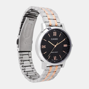 Enticer Women Quartz Black Dial Analog Stainless Steel Watch A2157