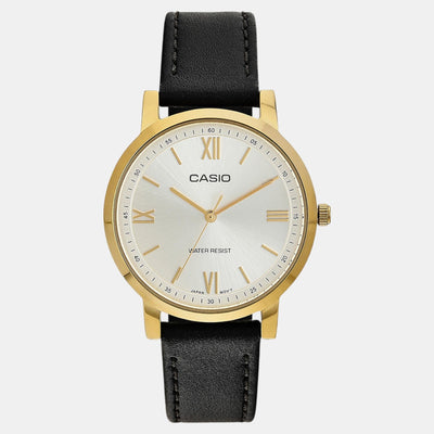 Enticer Women Quartz Silver Dial Analog Leather Watch A2161