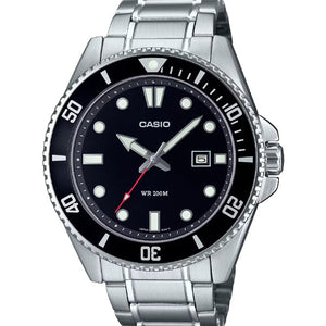 Casio Enticer Standard Black Dial Men 46.3mm A2189 MDV-107D-1A1V