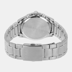 Enticer Men Quartz Blue Dial Multi-Function Stainless Steel Watch A2228