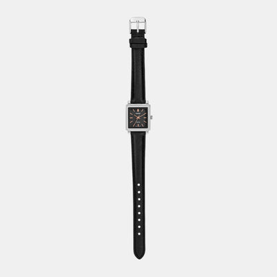 Enticer Women Quartz Black Dial Analog Leather Watch A2234