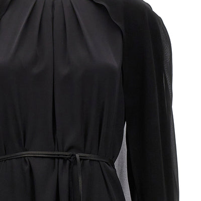 Di.la3 Pari' Cape Dress