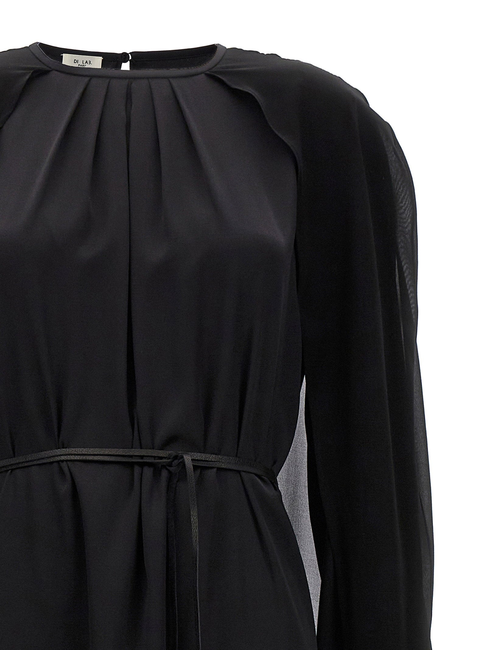Di.la3 Pari' Cape Dress