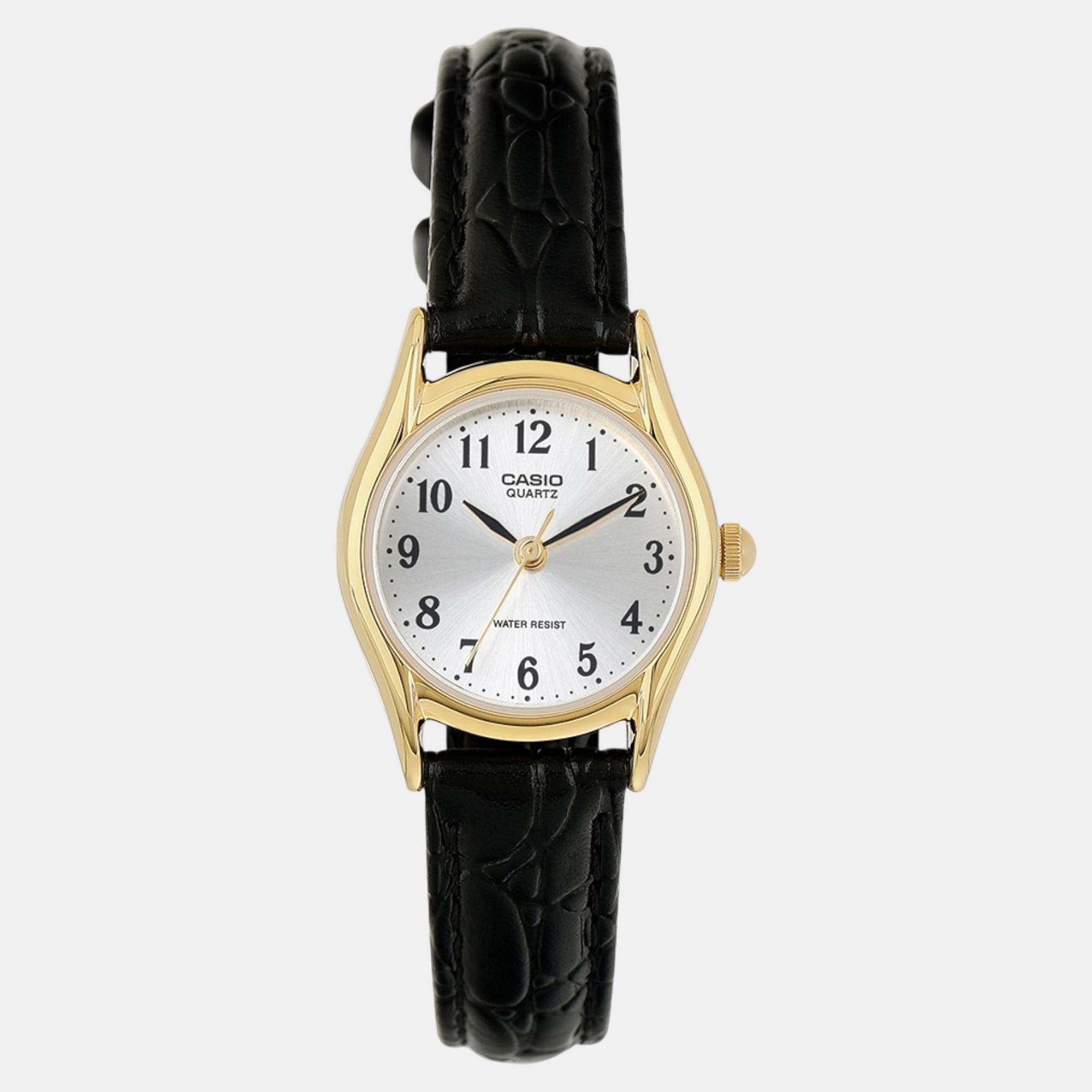 Enticer Women Quartz Gold Dial Analog Leather Watch A2264