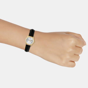 Enticer Women Quartz Gold Dial Analog Leather Watch A2264
