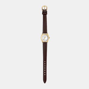 Enticer Women Quartz White Dial Analog Leather Watch A2265
