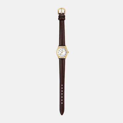 Enticer Women Quartz White Dial Analog Leather Watch A2265