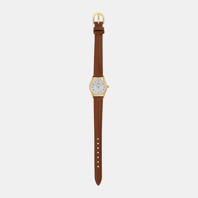 Enticer Women Quartz White Dial Analog Leather Watch A2267