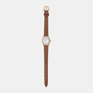 Enticer Women Quartz White Dial Analog Leather Watch A2268