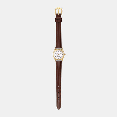 Enticer Women Quartz White Dial Analog Leather Watch A2269