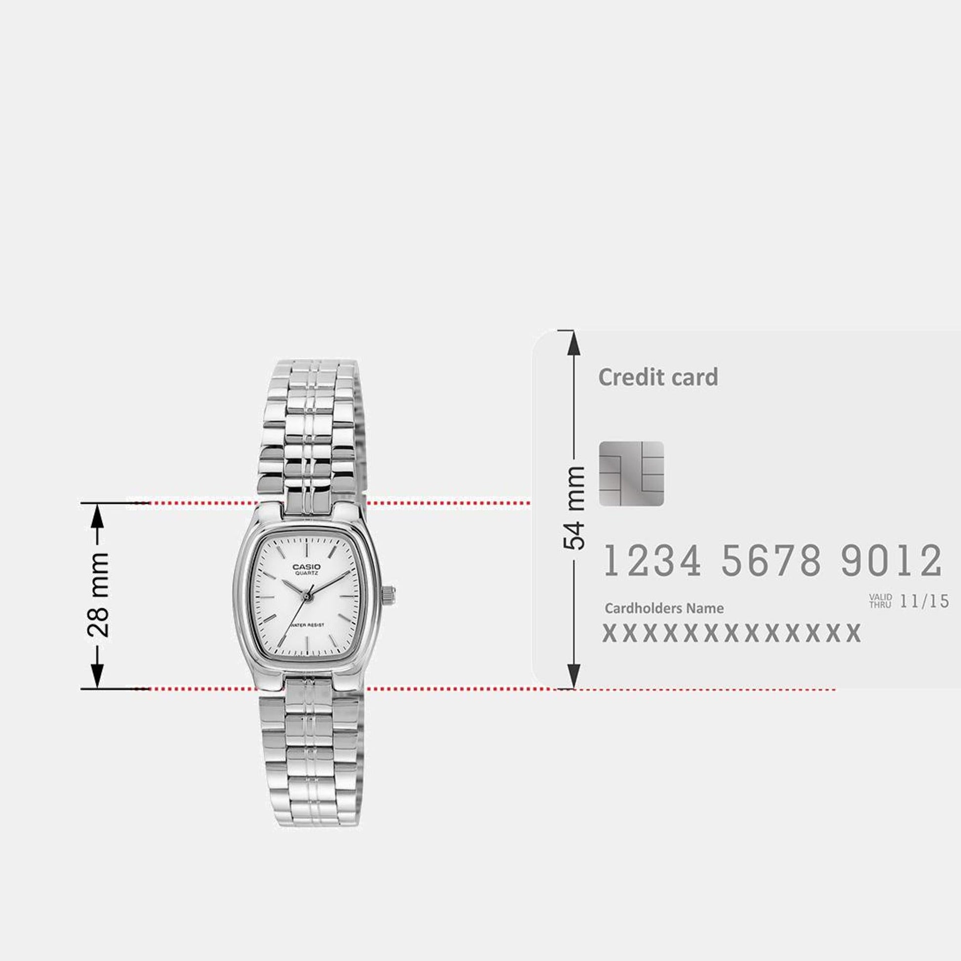 Enticer Women Quartz White Dial Analog Stainless Steel Watch A2271