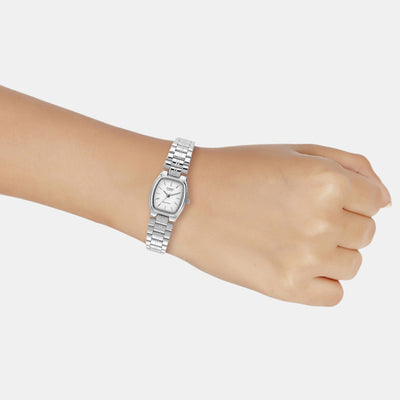 Enticer Women Quartz White Dial Analog Stainless Steel Watch A2271