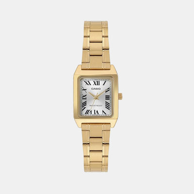 Enticer Women Quartz Silver Dial Analog Stainless Steel Watch A2284