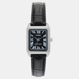 Enticer Women Quartz Black Dial Analog Leather Watch A2286