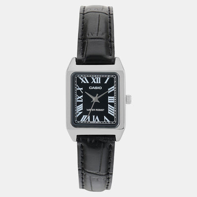 Enticer Women Quartz Black Dial Analog Leather Watch A2286