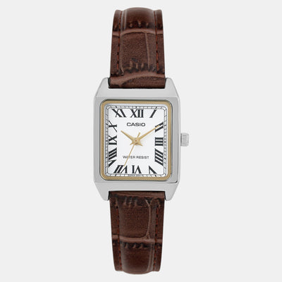 Enticer Women Quartz White Dial Analog Leather Watch A2288