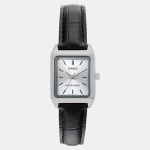 Enticer Women Quartz Silver Dial Analog Leather Watch A2289