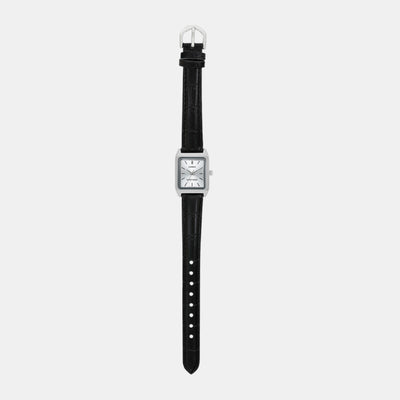 Enticer Women Quartz Silver Dial Analog Leather Watch A2289