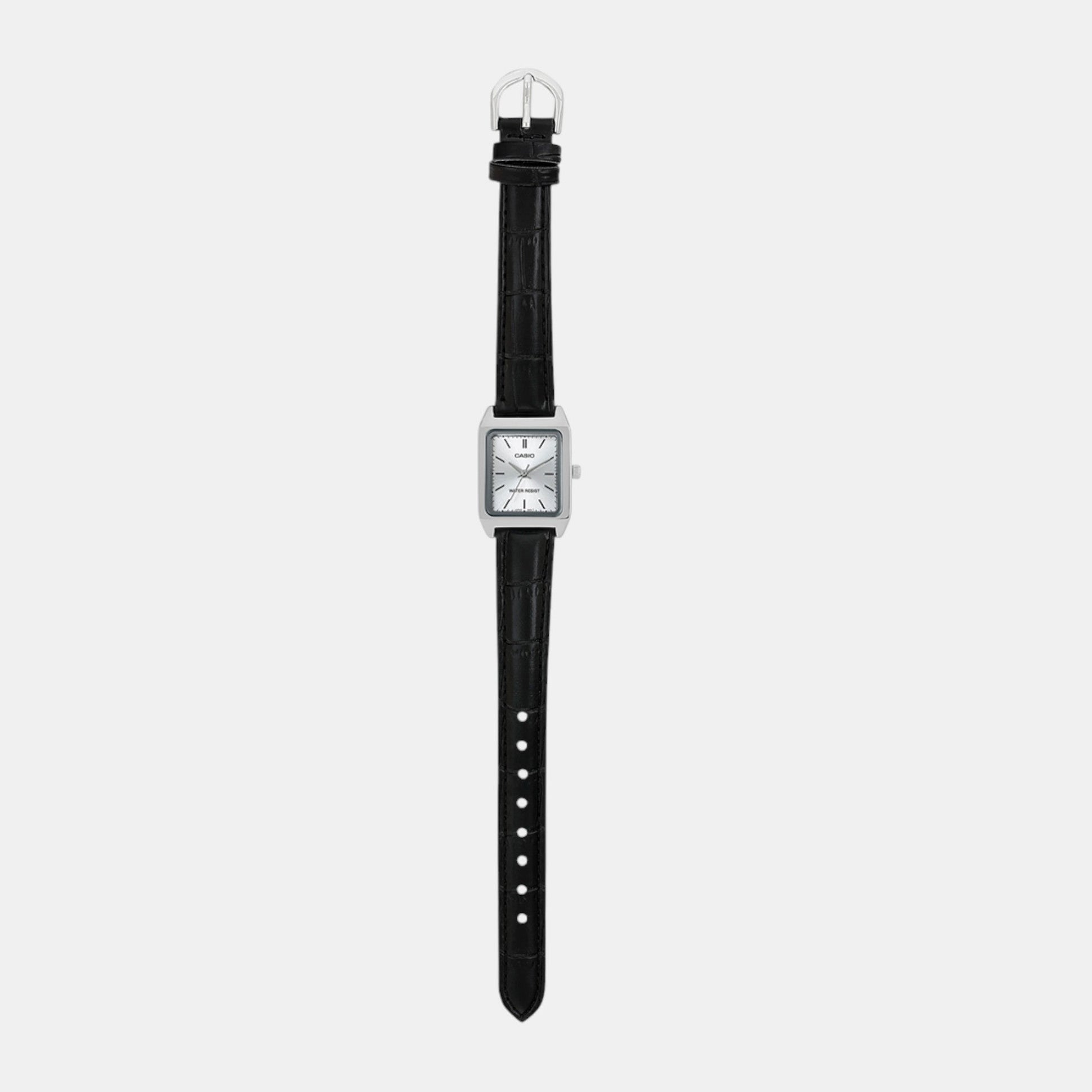 Enticer Women Quartz Silver Dial Analog Leather Watch A2289