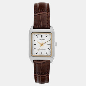 Enticer Women Quartz White Dial Analog Leather Watch A2290